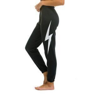 NWT Aviator Nation BOLT SWEATPANTS - CHARCOAL